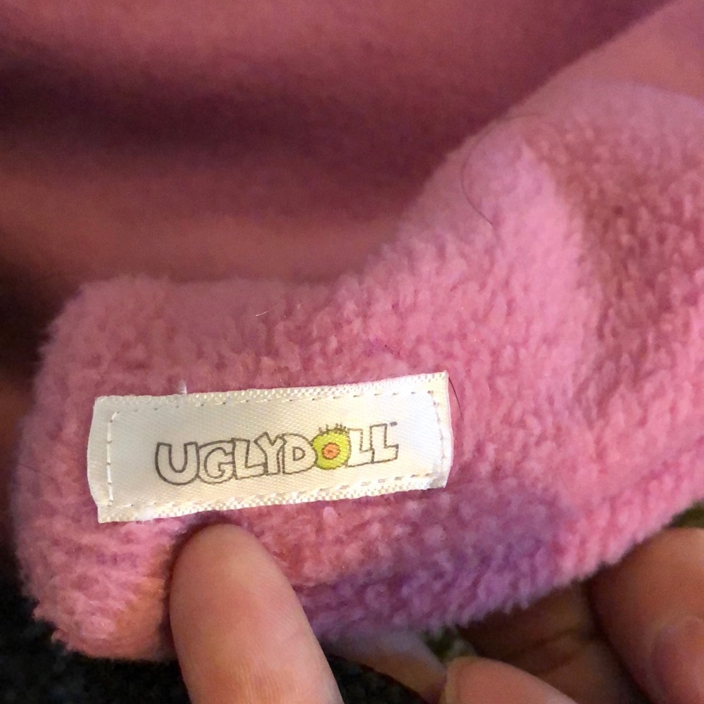 RARE UGLYDOLL KITSON KET PINK PLUSH BACKPACK BAG - Picture 2 of 2